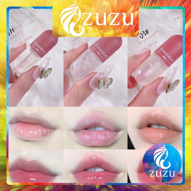 S05 Son Bóng Dưỡng Ẩm, Son Bóng Dạng Lỏng Lấp Lánh Căng Mọng Môi Nội Địa Trung