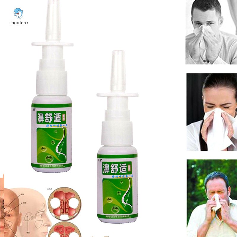 Nasal Sprays Chronic Rhinitis Sinusitis Spray Herb Chinese Medicine Fast Effect