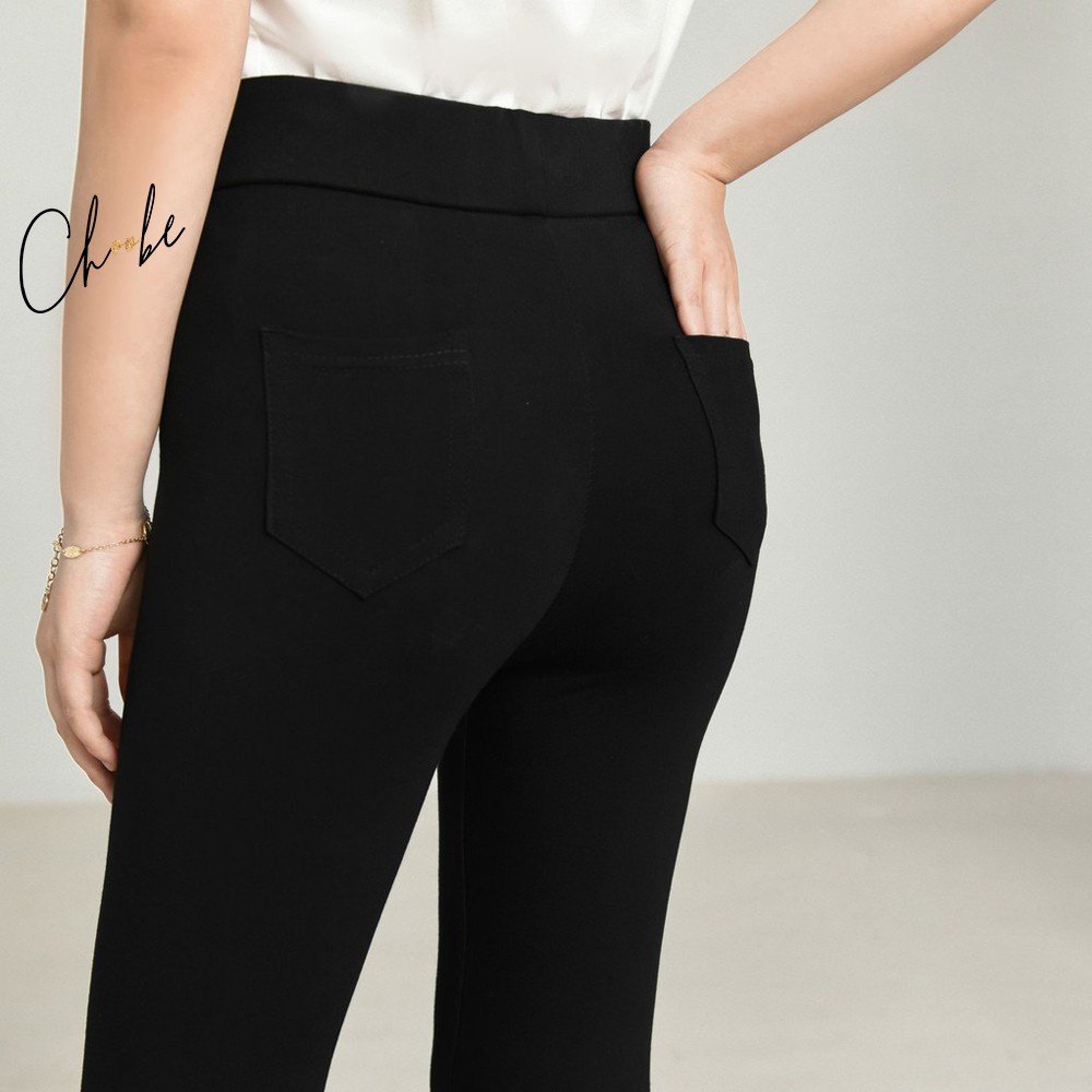 Quần legging nữ LENCY dài lưng cạp cao giữ nhiệt leggin thun ôm bó vải dày dặn bigsize | BigBuy360 - bigbuy360.vn