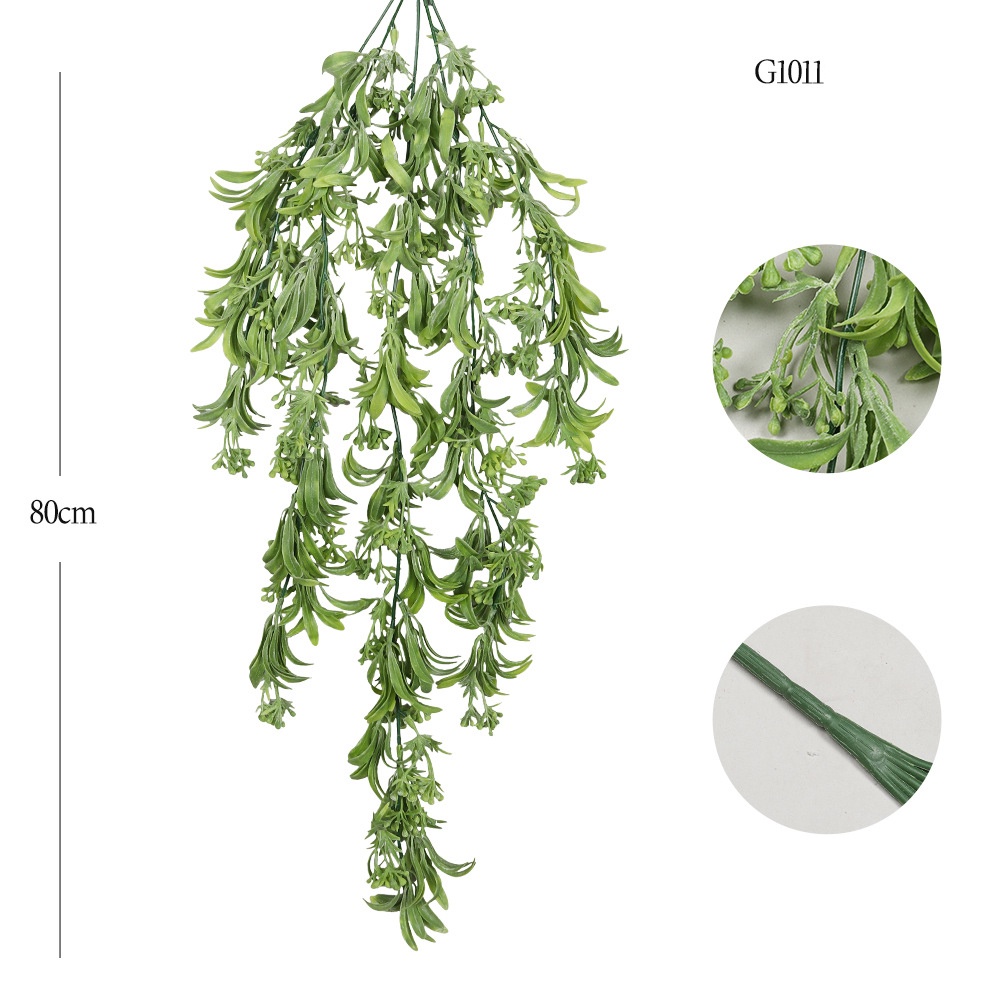 Cành Lá Giả Treo Tường Trang Trí Nhà Cửa / Sân Vườn Kích Thước 75-100cm