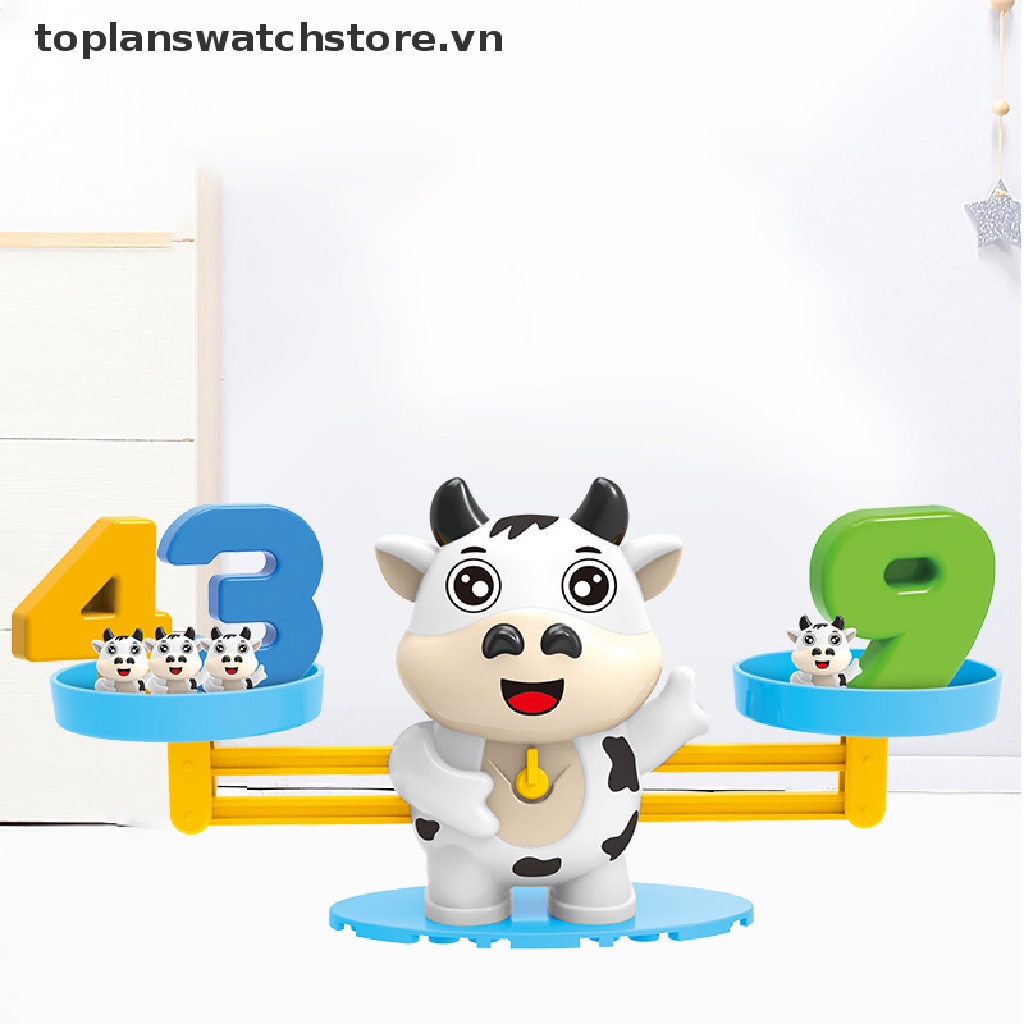 [toplanswatchstore] Bộ Đồ Chơi Cân Đo Số Con Khỉ Bằng Gỗ Theo Phương Pháp Montessori Cho Bé
