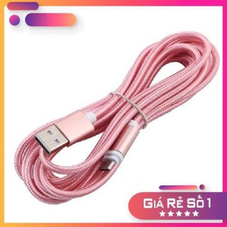 Dây Cáp Sạc Dù Dành Cho iPhone Dài 3M