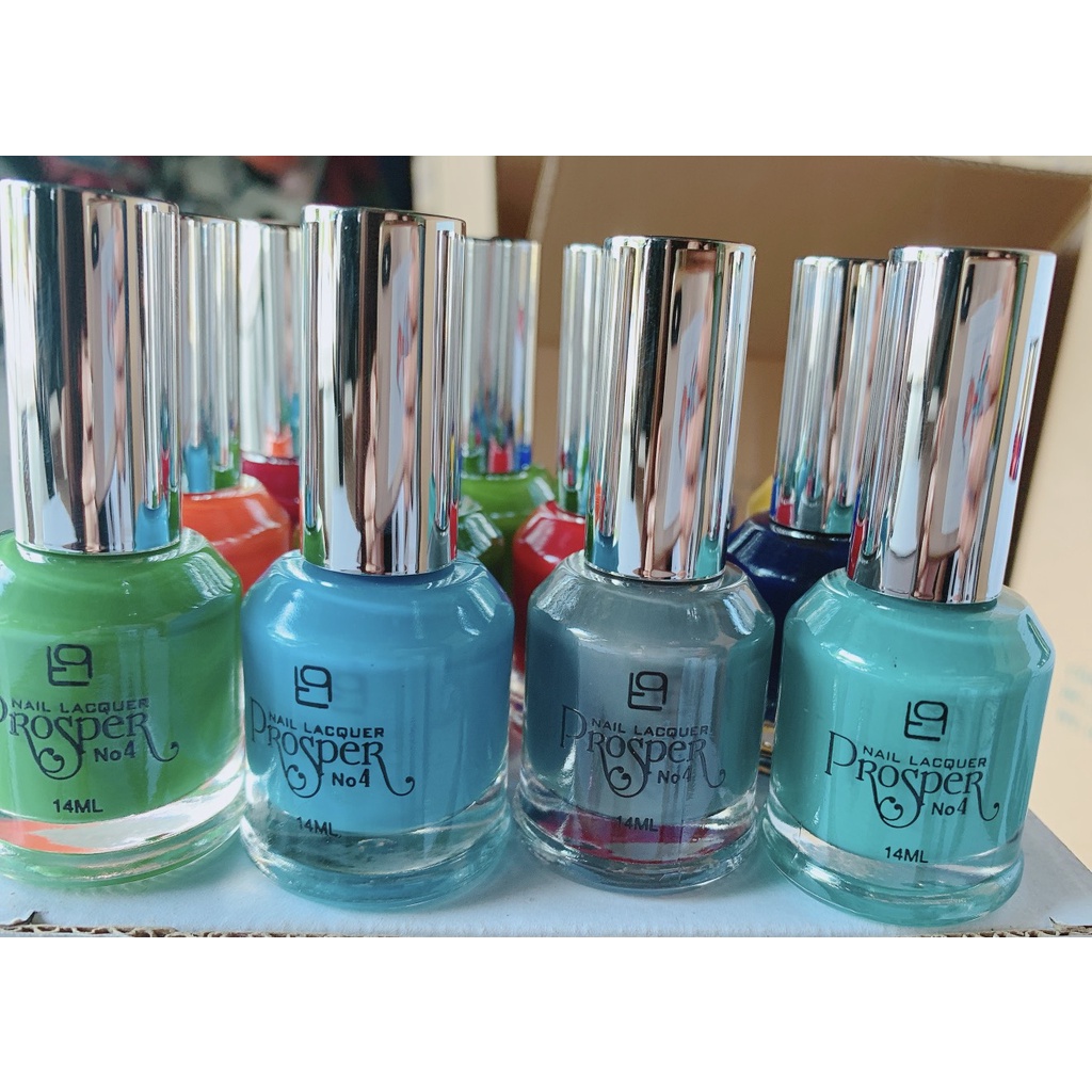 Set 12 chai sơn móng No4 (tone model)