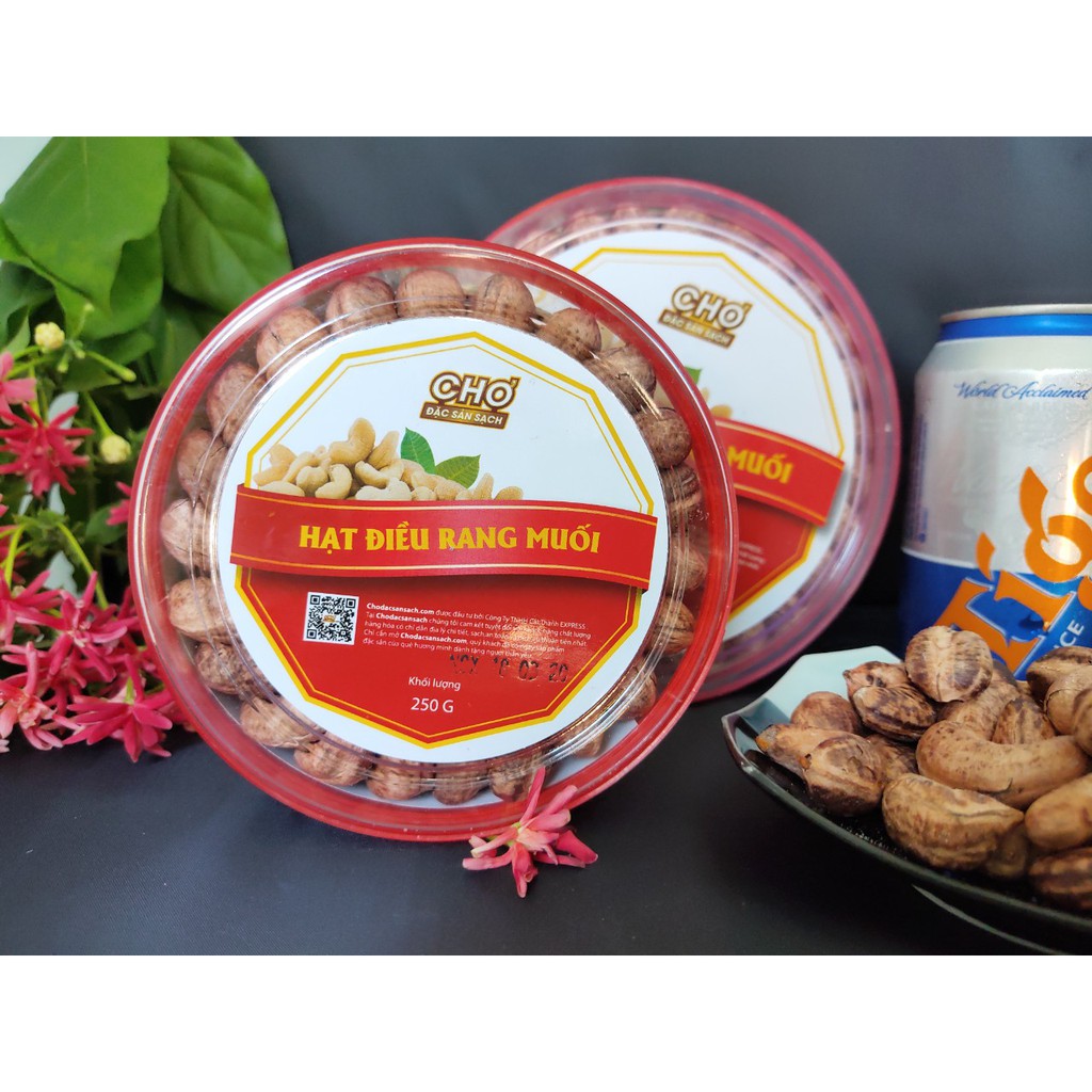 Hạt điều rang muối hàng xá vỏ lụa 500gr