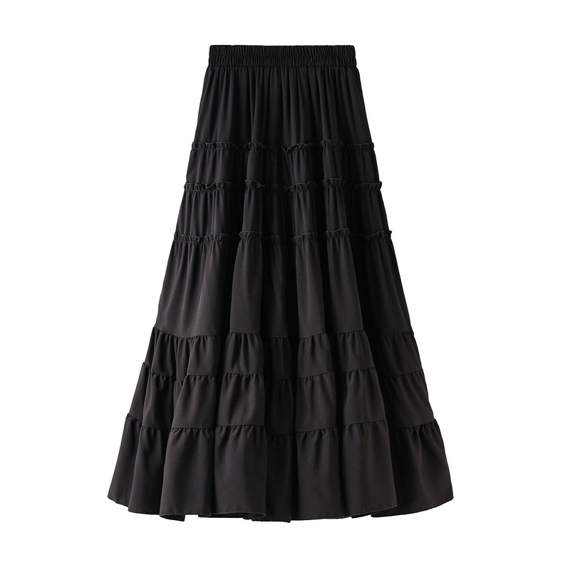 Chân váy dáng dài Vintage dễ thương VAY134 free size