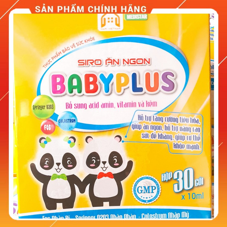 [ 100% HÊT BIẾNG ĂN ] BABYPLUS SIRO ĂN NGON DÀNH CHO BÉ BiẾNG ĂN - SUY DINH DƯỠNG -CHẬM LỚN - TÁO BÓN | BigBuy360 - bigbuy360.vn