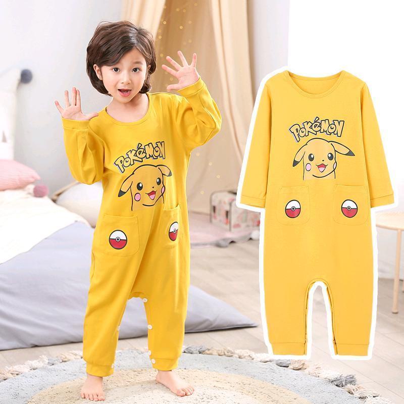 Túi Ngủ Thu Đông. Đồ Ngủ Liền Thân Tay Dài Chất Liệu cotton Thời Trang Xuân Thu Dành Cho Bé
