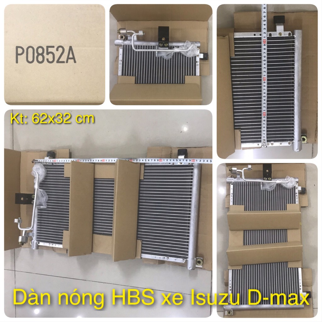 Dàn nóng HBS - P0852A Xe Isuzu D-Max