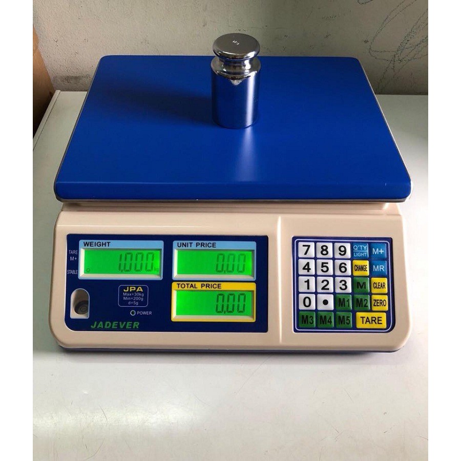 Cân tính tiền taiwan jadever JPA 30kg/5g