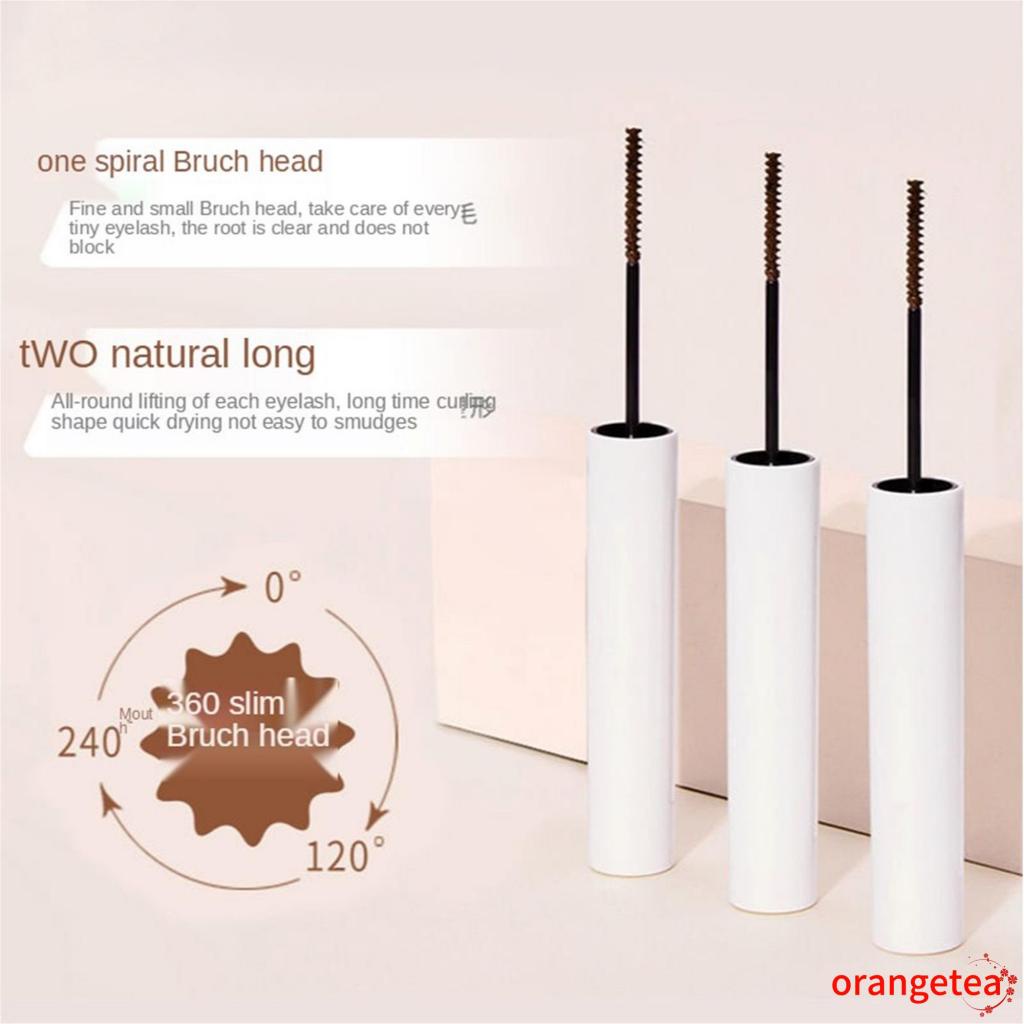 [Hàng mới về] Mascara chống thấm nước lâu trôi màu đen/nâu trang điểm thời trang