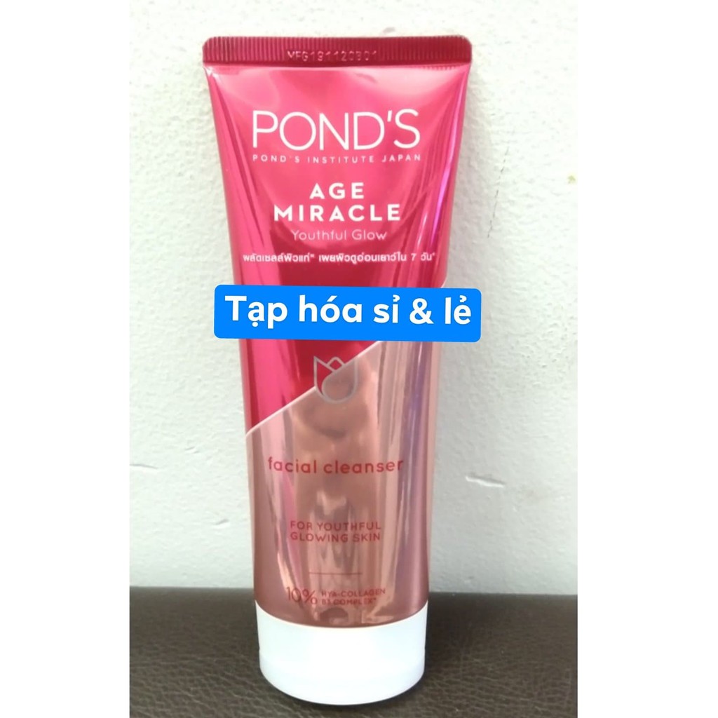 Sữa Rửa Mặt Ngăn Ngừa Lão Hóa Pond's Age Miracle 100g