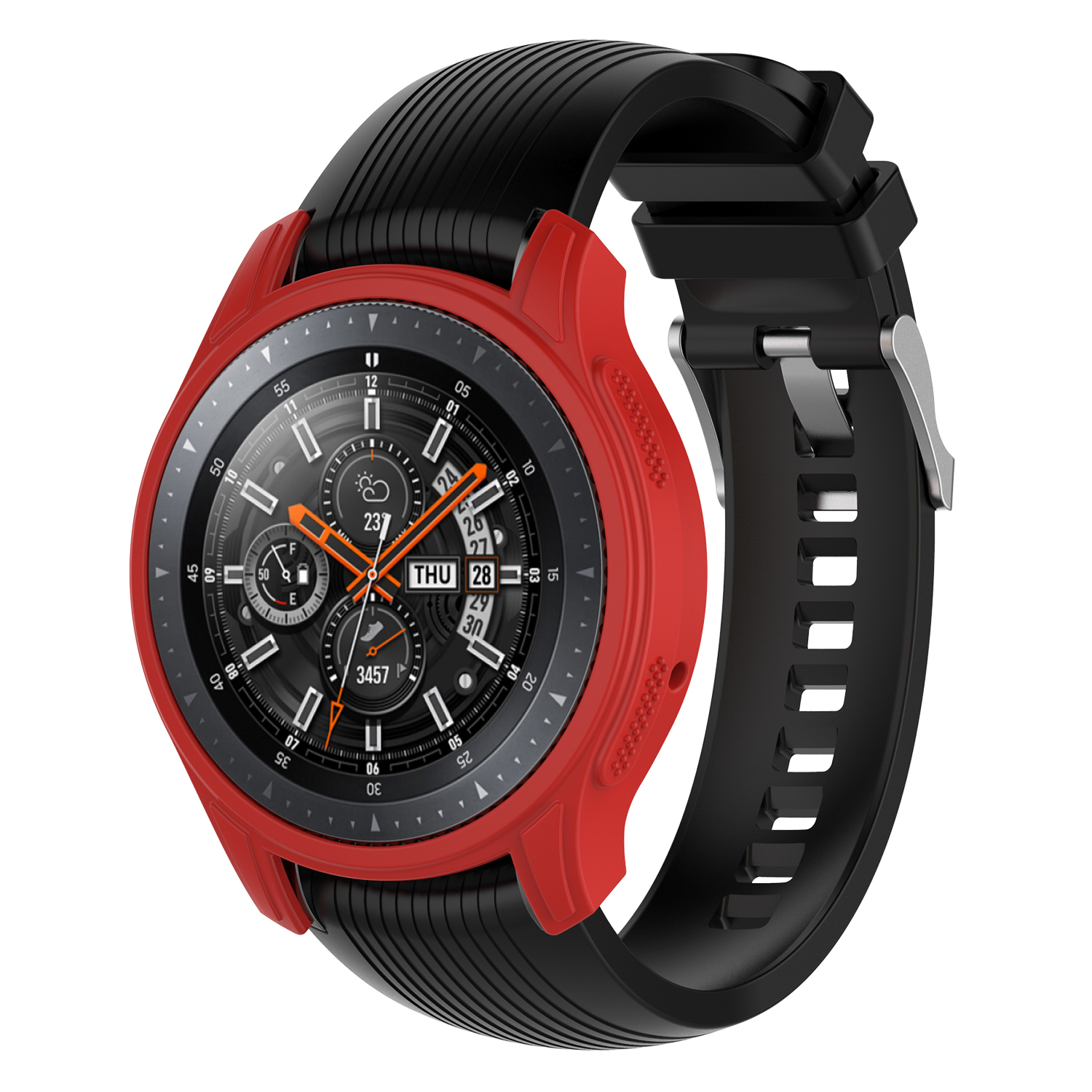 Ốp Silicone Bảo Vệ Mặt Đồng Hồ Thông Minh Samsung Gear S3 Frontier / Samsung Galaxy Watch 46mm