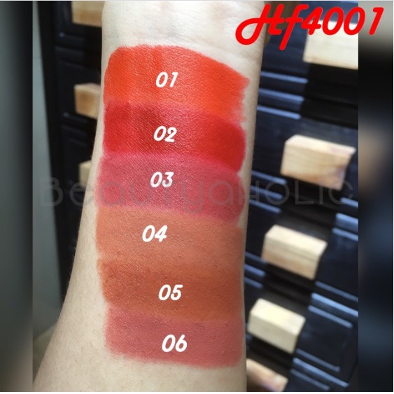 * Chính hãng * Sivanna Colors Valvet Matte Lipstick Code HF4001 X 1 Lipstick