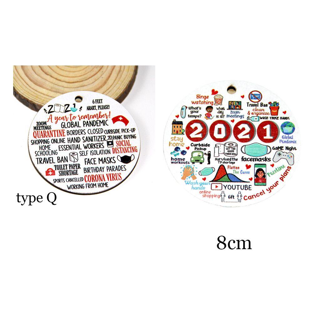 LAKAMIER Phụ Kiện Trang Trí Giáng Sinh Bằng Gỗ Hình Chữ Merry Christmas Xinh Xắn