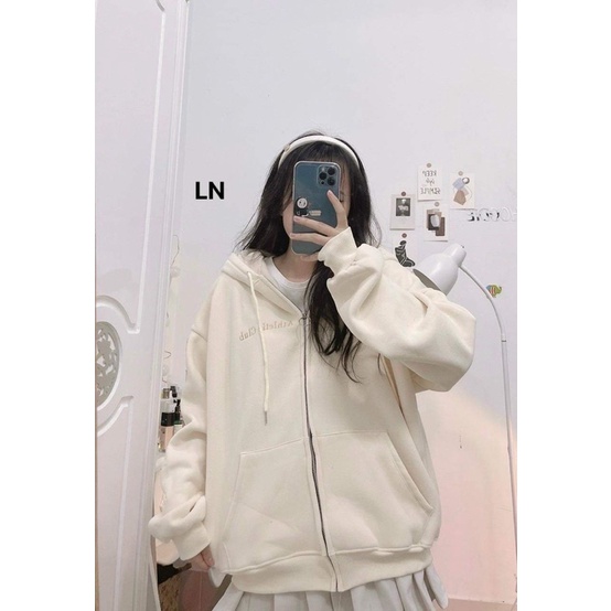 Áo khoác nỉ cotton sporty LN12
