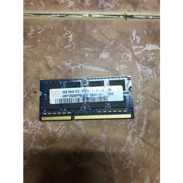 s4-0612 ram laptop 2g bus 1066 không nhận hư hỏng