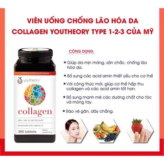 Collagen youtheory 390 viên