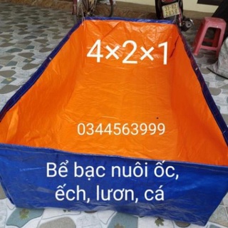 Bể Bạt Nuôi lươn, Ếch, ốc đủ kích thước