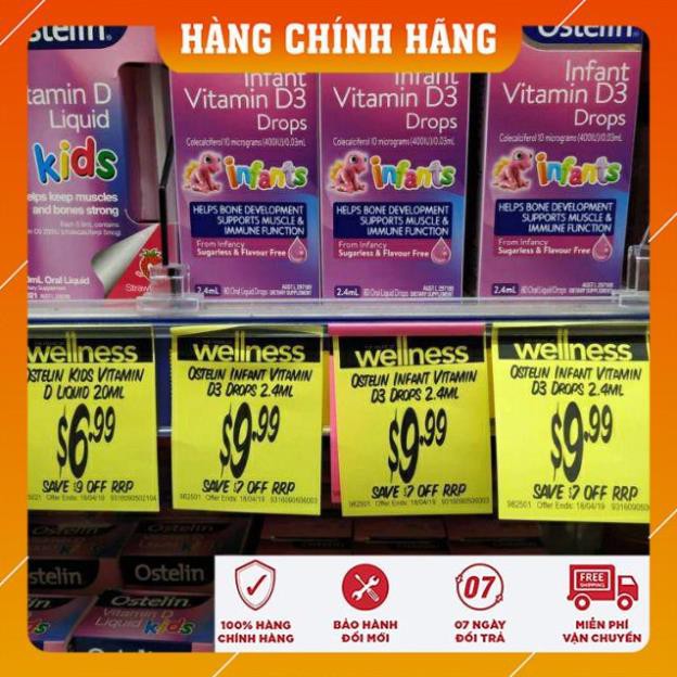 Freeship Vitamin D3 cho bé