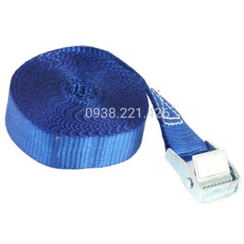 Dây chằng khóa cam 25mm 250kg màu cam/xanh/đen chằng cột sản phẩm tiện lợi