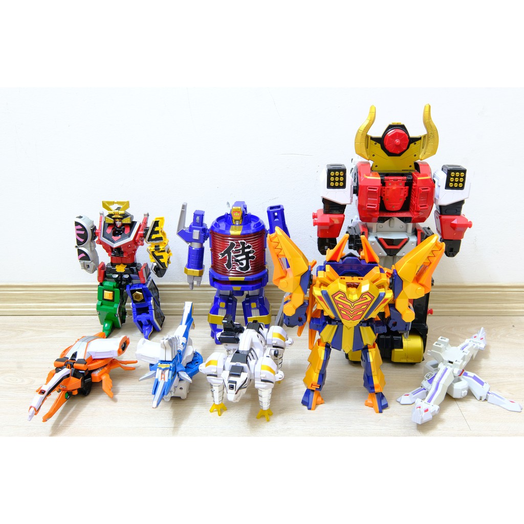 [XẢ LỖ] Mô hình DX Samurai Sentai Shinkenger. Chính hãng Bandai Origami ShinkenOh DaiKaiOh Lantern Daigoyou Có ảnh thật