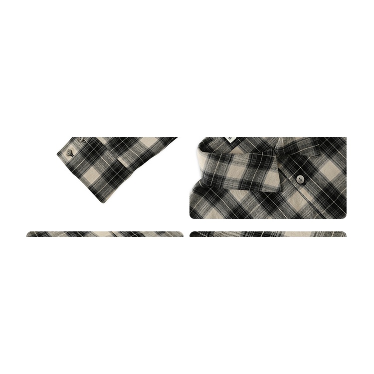 Áo Sơ Mi Kẻ Sọc Ca Rô Phong Cách Hong Kong Cổ Điển Dành Cho Nữ