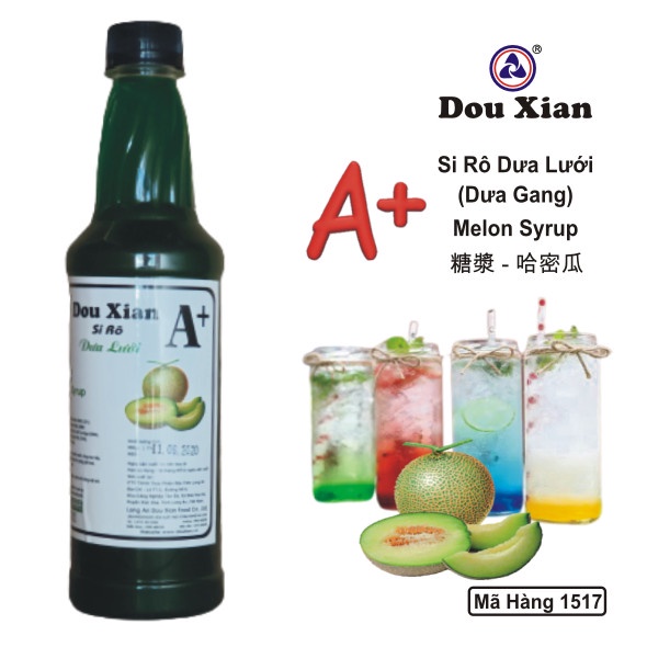 Siro A+ hương trái cây Dou Xian chai 650G