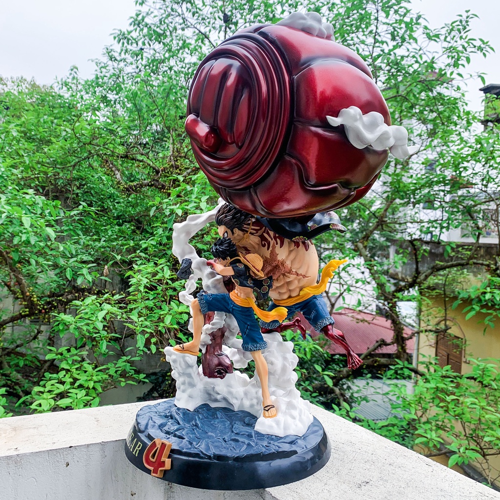 Mô hình luffy gear 4  hàng đẹp siêu nét