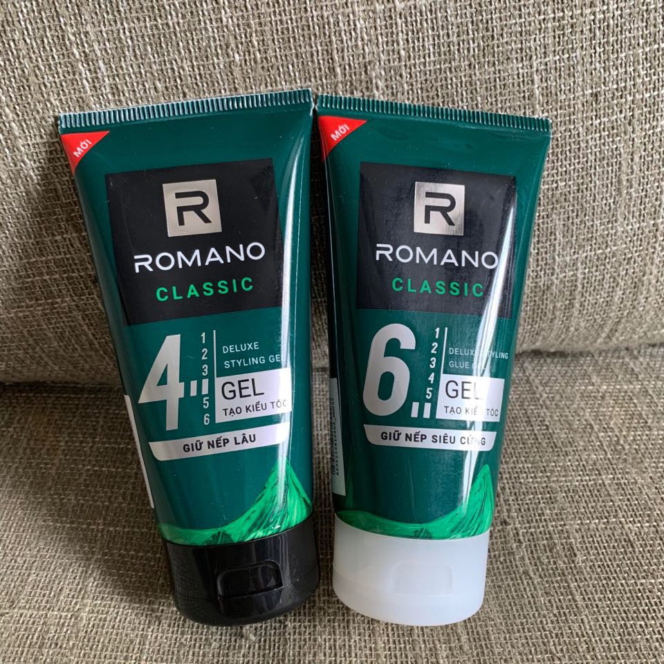 Gel tạo kiểu tóc Romano 150g siêu cứng