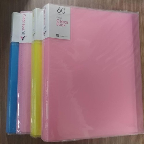 Bìa lá nhựa A4 60 lá VC