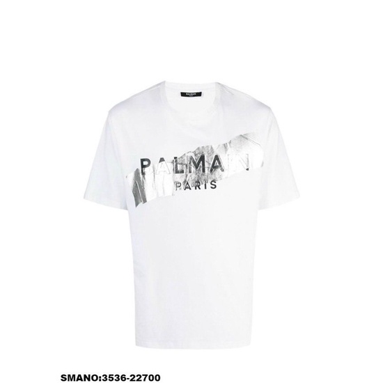 Áo Thun Nam Paris Chữ Dập Nổi Siêu Cấp - Áo Phông Nam Bal Main Spf