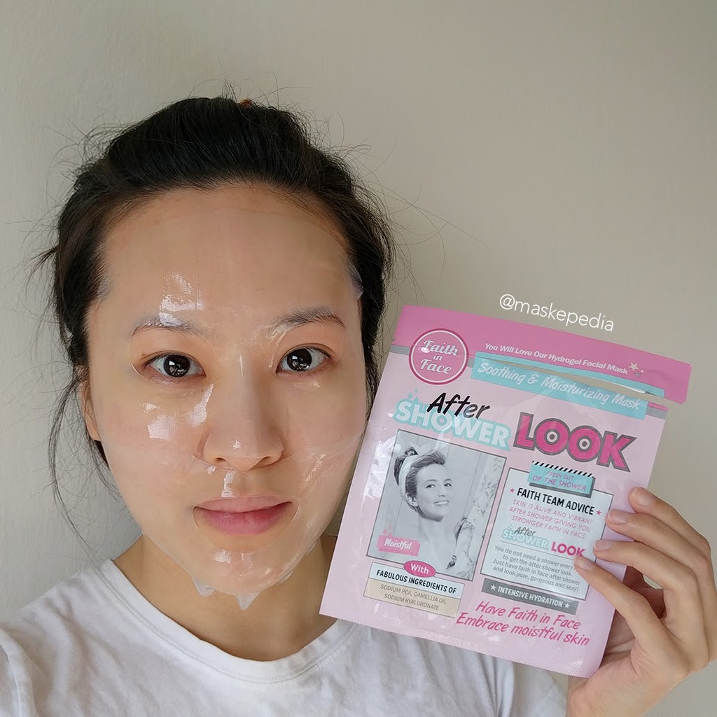 Mặt Nạ Dưỡng Da Căng Mịn Faith In Face After Shower Look Hydrogel Mask (25g)