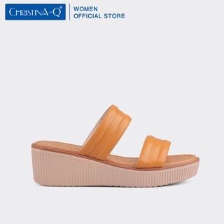 Guốc dép nữ đế xuồng quai ngang Christina-Q GUX041
