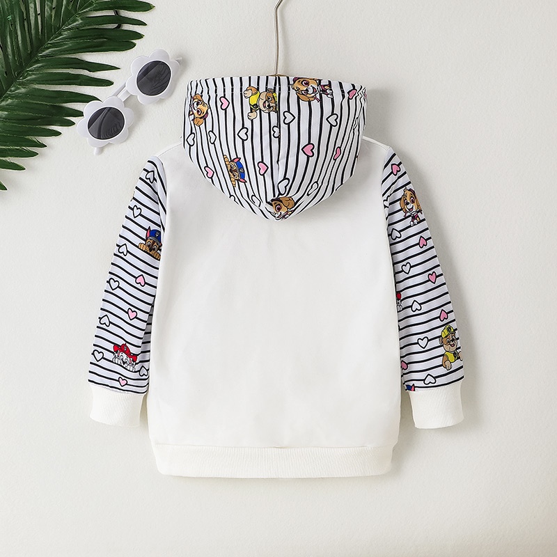 1-6Tuổi hoạt hình PAW Patrol Áo hoodie Tay Dài Cho Bé gái Trẻ em