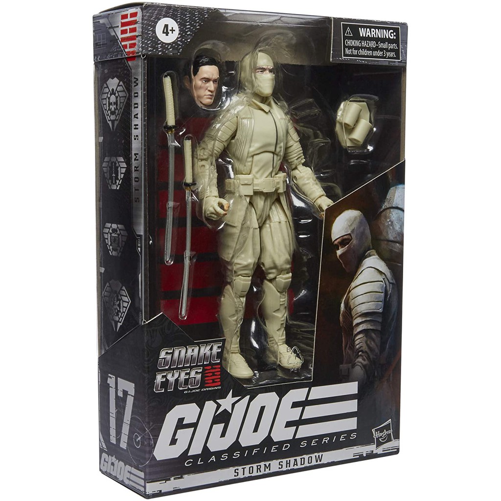 Mô hình nhân vật Hasbro G.I. Joe Classified Series 6 inches Snake Eyes: G.I. Joe Origins Storm Shadow