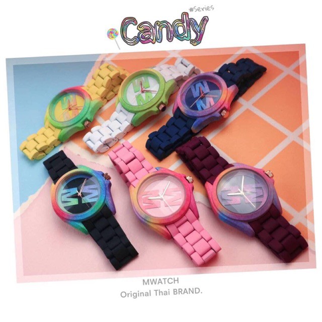 🇹🇭 Đồng hồ Unisex brand Mwatch nội địa Thái (Series CANDY)