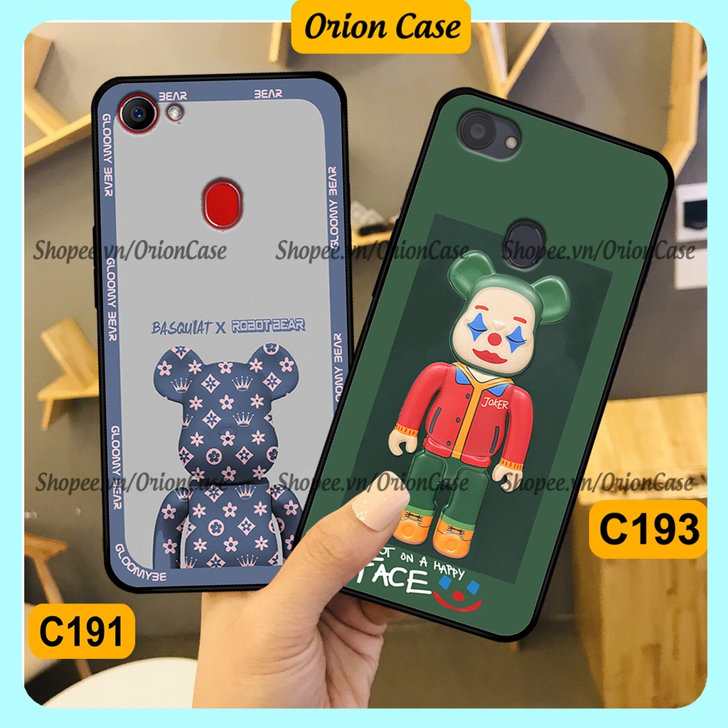 Ốp lưng Oppo F5 / F5 Youth / F7 in hình bearbrick 3D thời trang, cá tính. ốp chống sốc, bền đẹp
