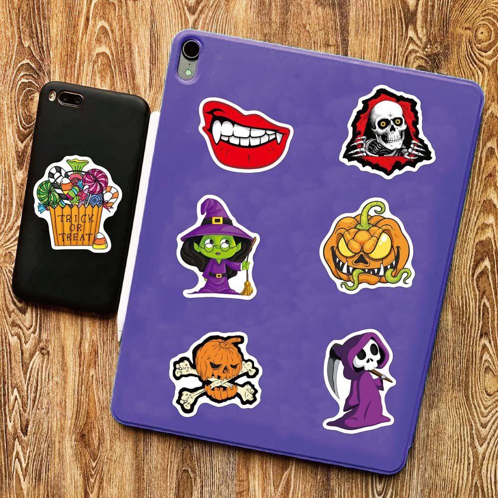 Sticker Trang Trí Sổ Tay Chủ Đề Halloween