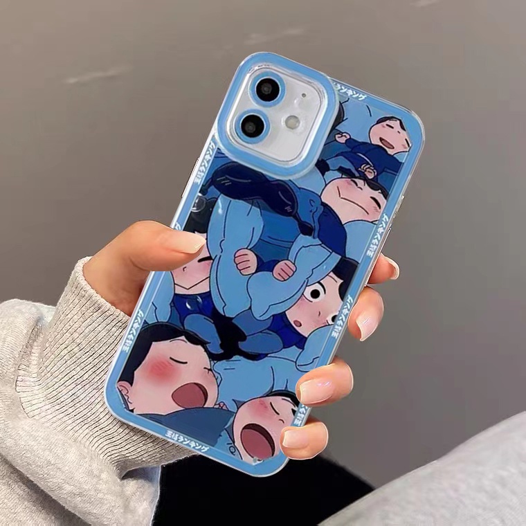 Ốp Điện Thoại Silicon Dày Mềm Trong Suốt In Hình Hoạt Hình Dễ Thương Cho iPhone 13 Pro Max 12 Pro 11 X XR Xs Max 8 7 Plus 6 6S