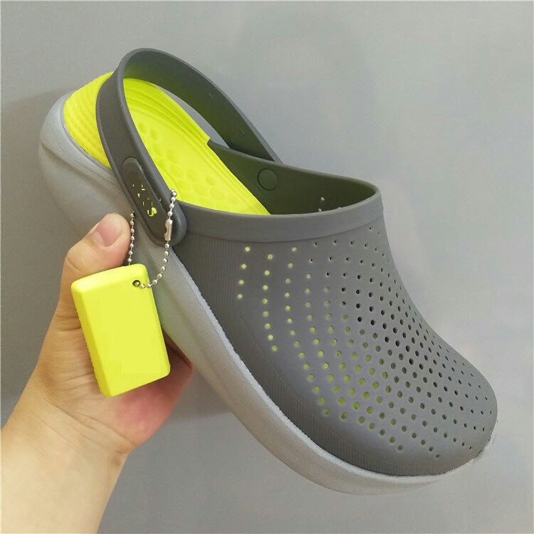 Dép bít đầu sục nhựa literide hàng xịn êm chân không thấm nước