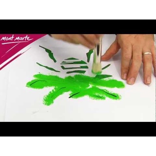 Cọ bộ Mont Marte MAA0021 ( Bộ 3 cây cọ Stencil số 6,8,10 )