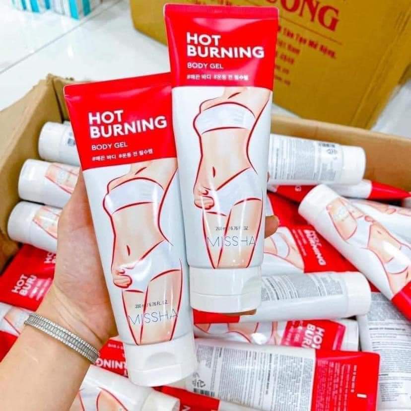 Kem Tan Mỡ Missha Hot Burning - Kem Tan Mỡ Bụng Đùi Siêu Thị TKmart