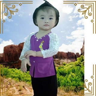 [Ảnh Thật] Đồ Bộ Bà Ba Siêu Cute Cho Bé Gái