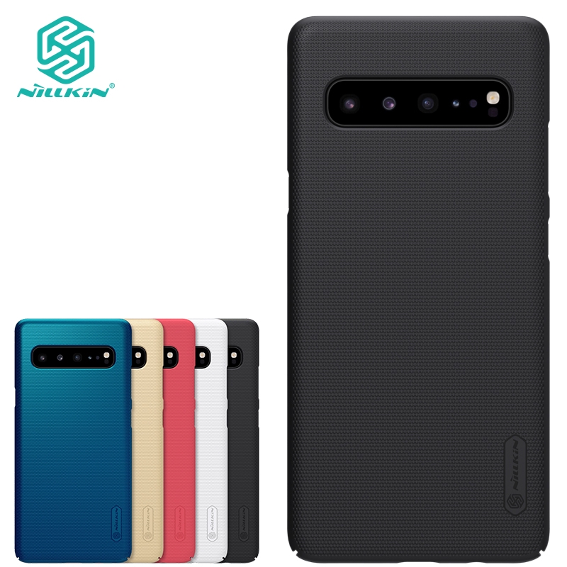 Ốp điện thoại NILLKIN bằng PC cứng màu trơn thiết kế siêu mỏng cho Samsung Galaxy S10 5G