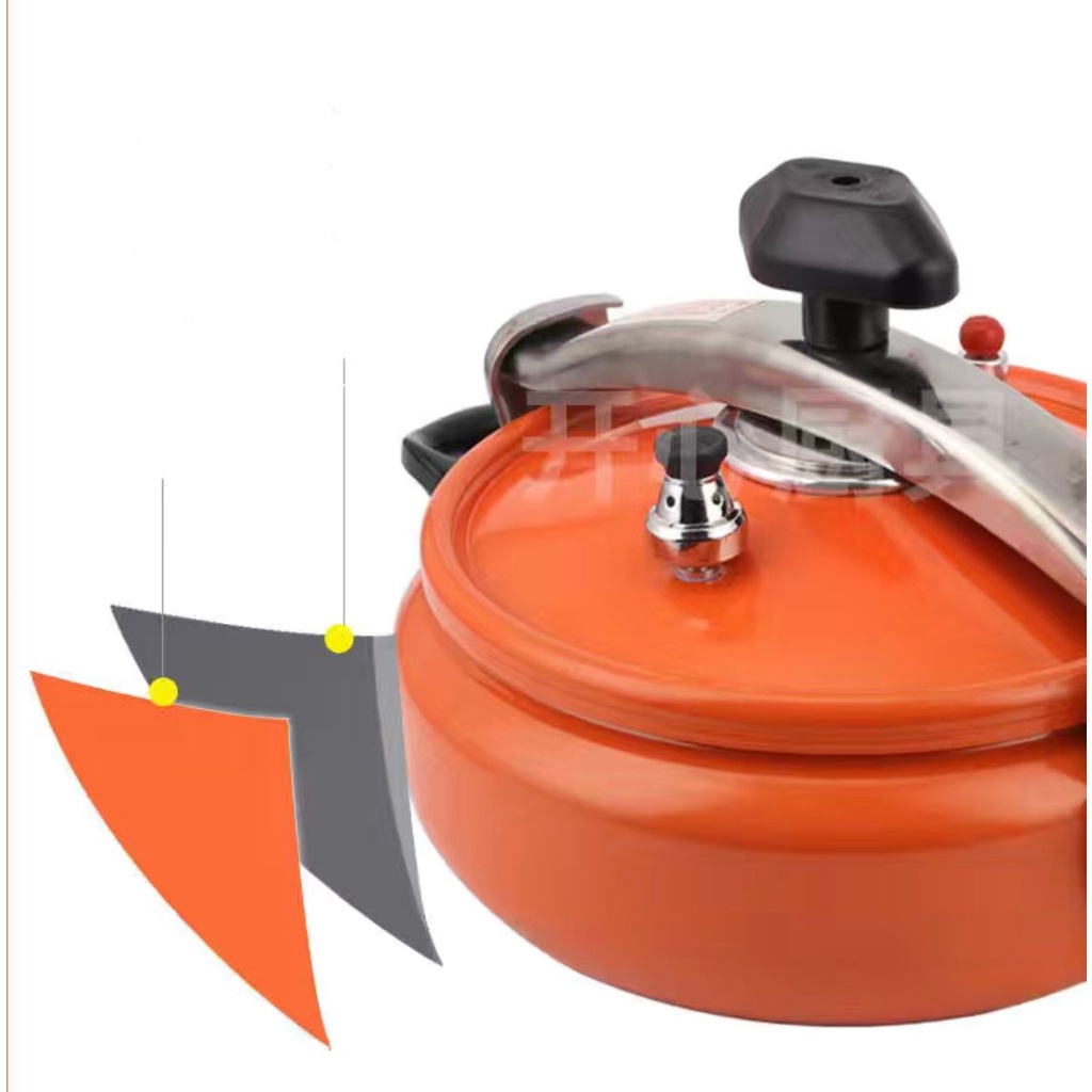 Nồi Áp Suất Mini Đa Năng Nấu hầm chống dính Áp Dụng Cho Bếp Gas Bếp từ an toàn Tiện dụng