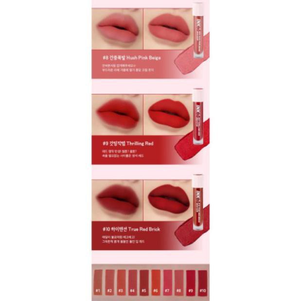 ✅ (HÀNG CHUẨN AUTHENTIC) Son kem lì Peripera Ink Matte Blur Tint