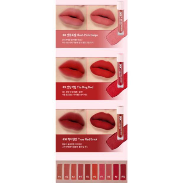 ✅ (HÀNG CHUẨN AUTHENTIC) Son kem lì Peripera Ink Matte Blur Tint