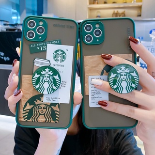 Ốp starbucks Ốp Lưng iphone 12Promax 11 11pro xs max xr 8 7 6s plus se2020