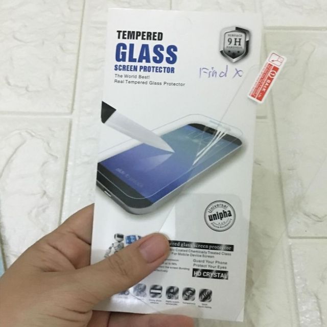 Kính cường lực oppo FIND X ( trong suốt)