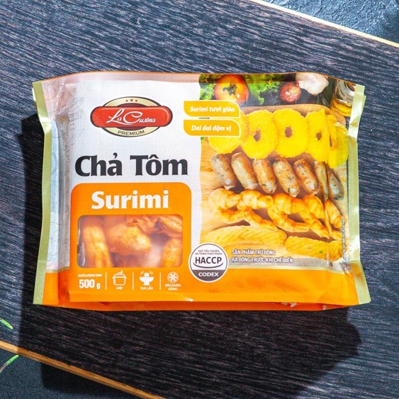 500G TÔM SURIMI ĐỊNH HÌNH LOẠI NGON